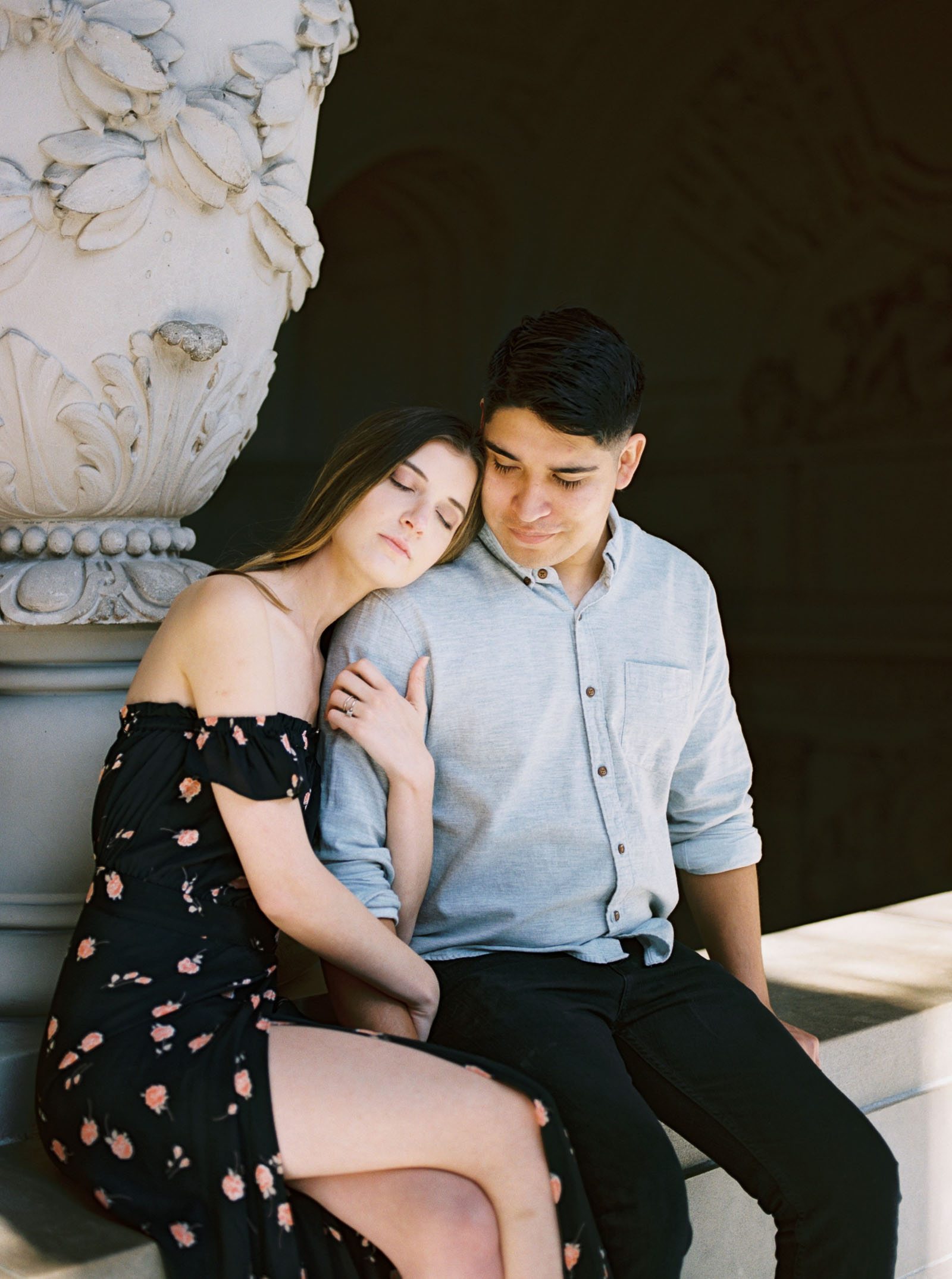 San Francisco Wedding Photographers | City Hall Engagement Session | Married Morenos