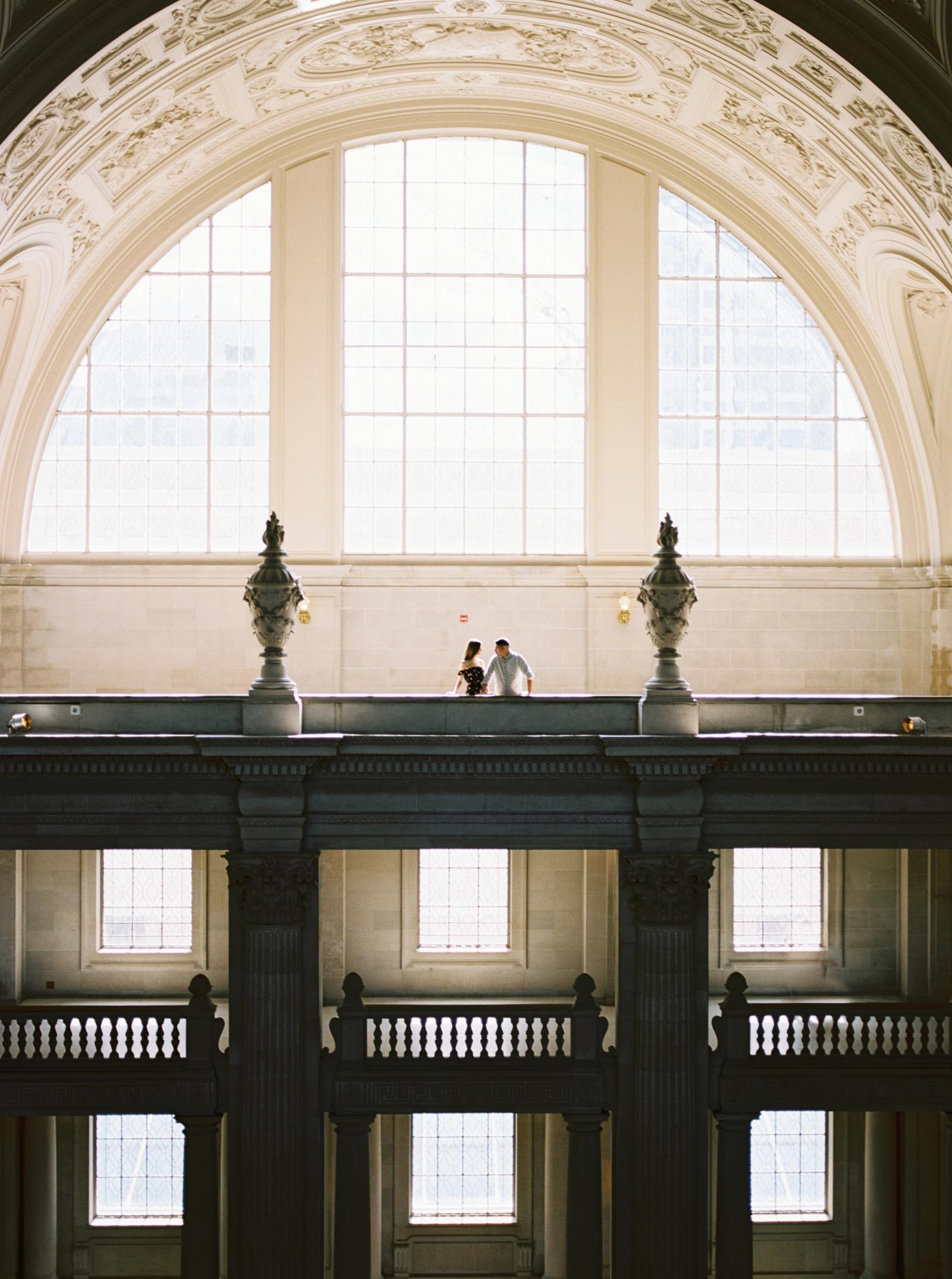 San Francisco Wedding Photographers | City Hall Engagement Session | Married Morenos
