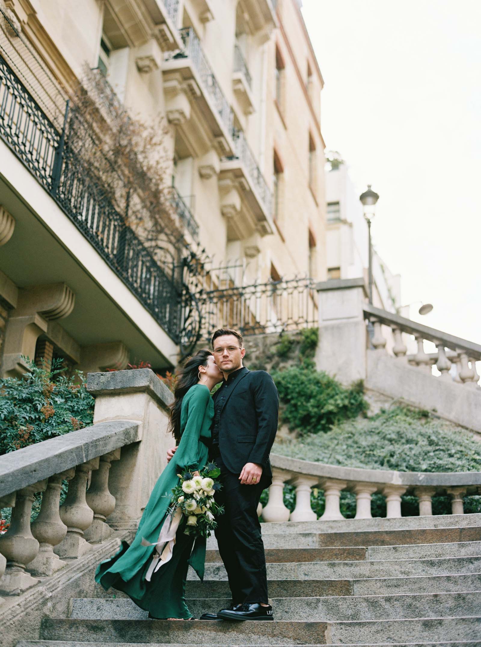 Romantic Engagement Photos - Paris, France - KR Moreno