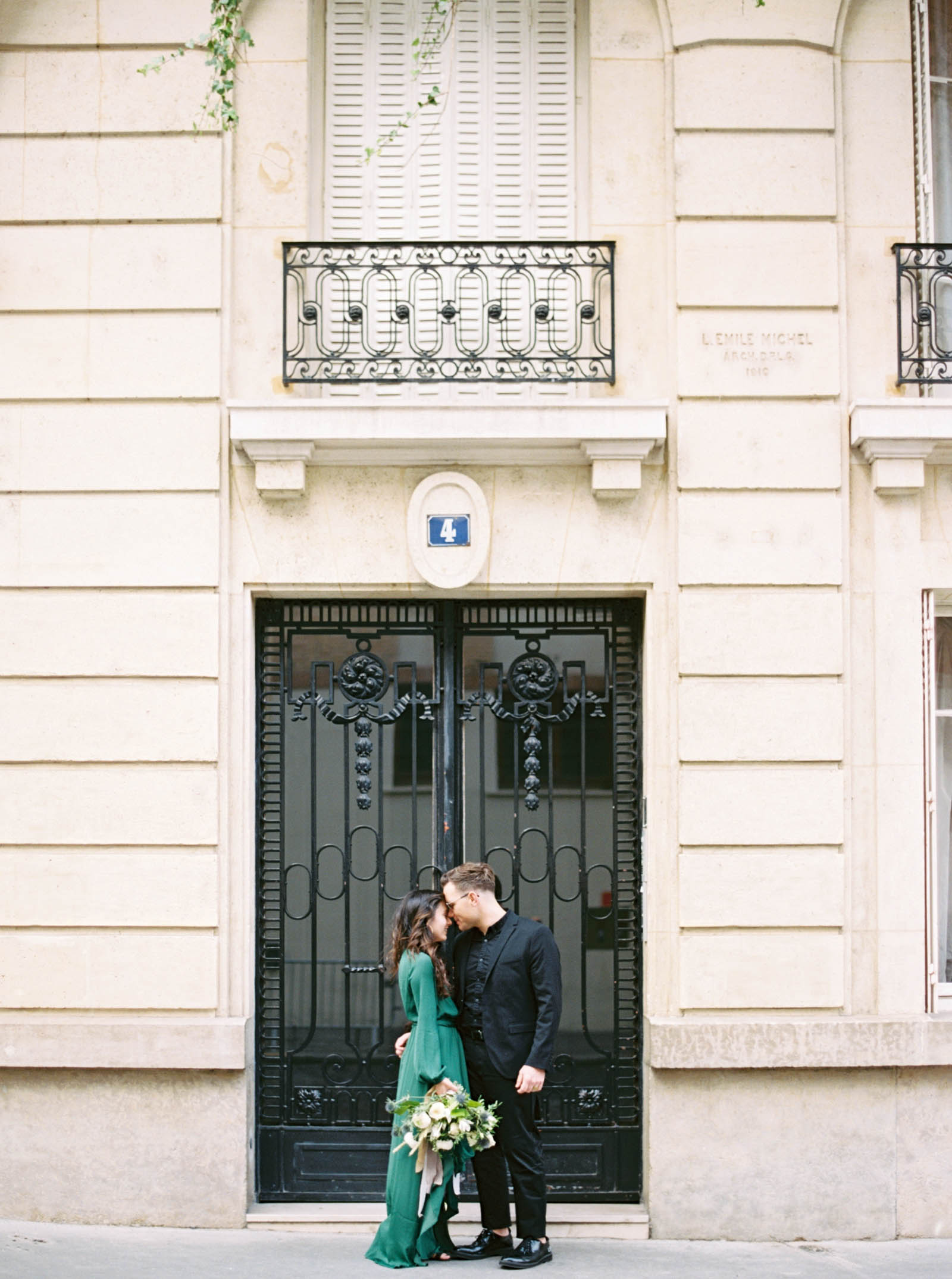 Europen Doors - Paris Engagement Photos - KR Moreno